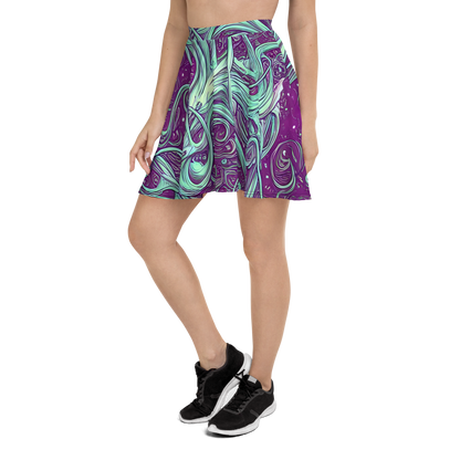 Skater Skirt - Temple Swirls