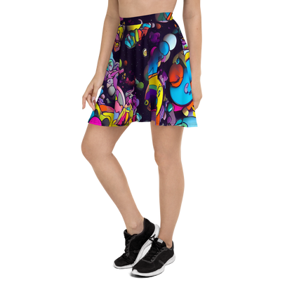 Skater Skirt - Galactic Playground