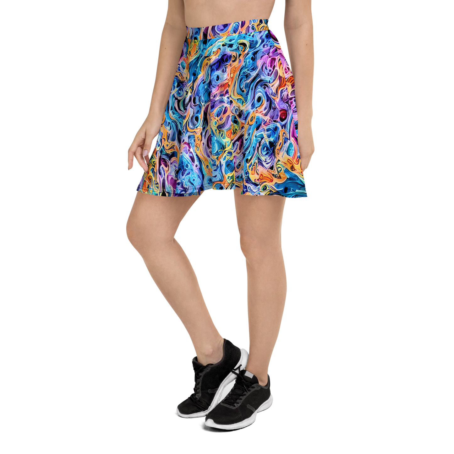 Skater Skirt - Rococo Vortex