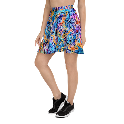 Skater Skirt - Rococo Vortex