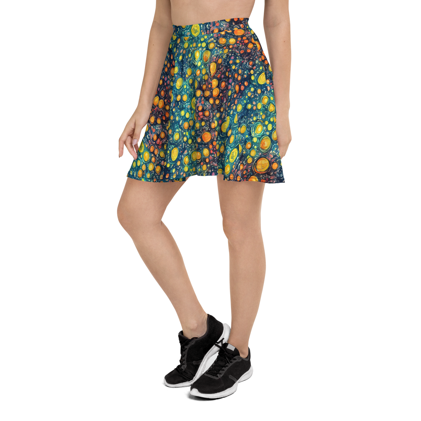 Skater Skirt - Starry Orbits