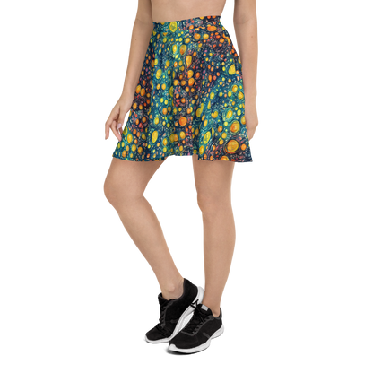 Skater Skirt - Starry Orbits