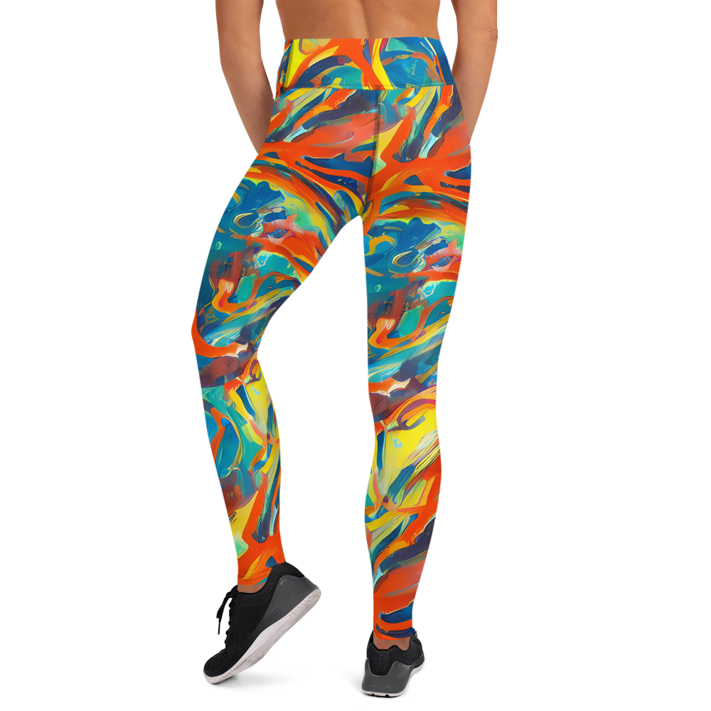 Yoga Leggings - Chromatic Fusion