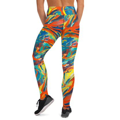 Yoga Leggings - Chromatic Fusion