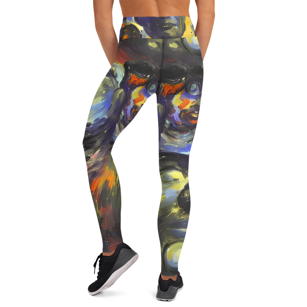 Yoga Leggings - Corinthian Gaze