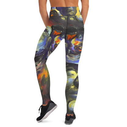 Yoga Leggings - Corinthian Gaze