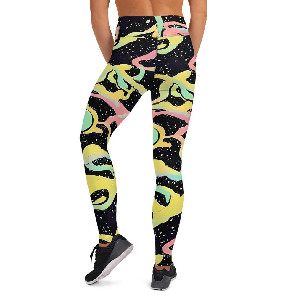 Yoga Leggings - Mcguire Wavelength
