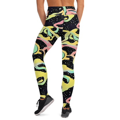 Yoga Leggings - Mcguire Wavelength