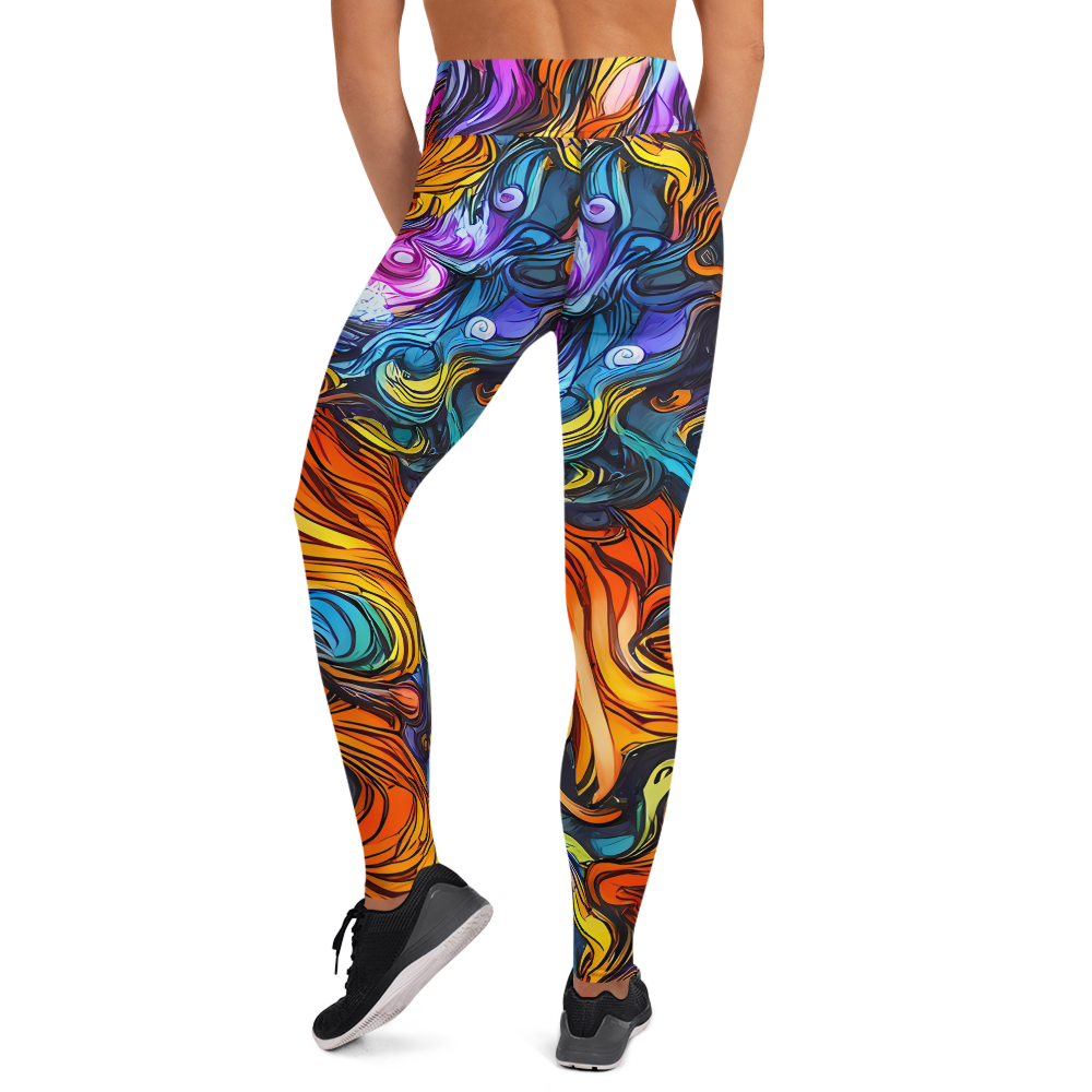 Yoga Leggings - Guiard's Whirl