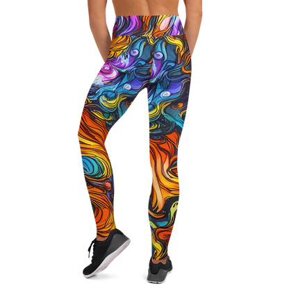 Yoga Leggings - Guiard's Whirl