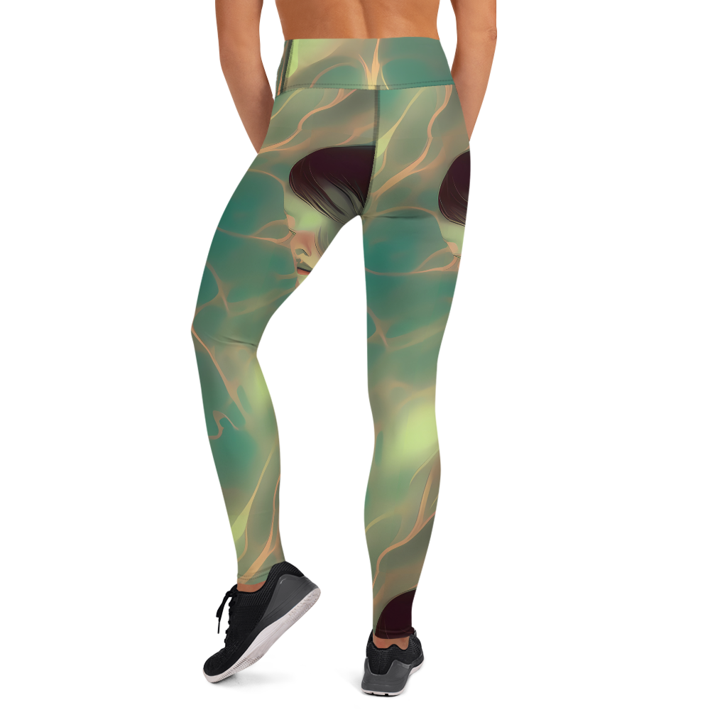 Yoga Leggings - Spectral Whisper