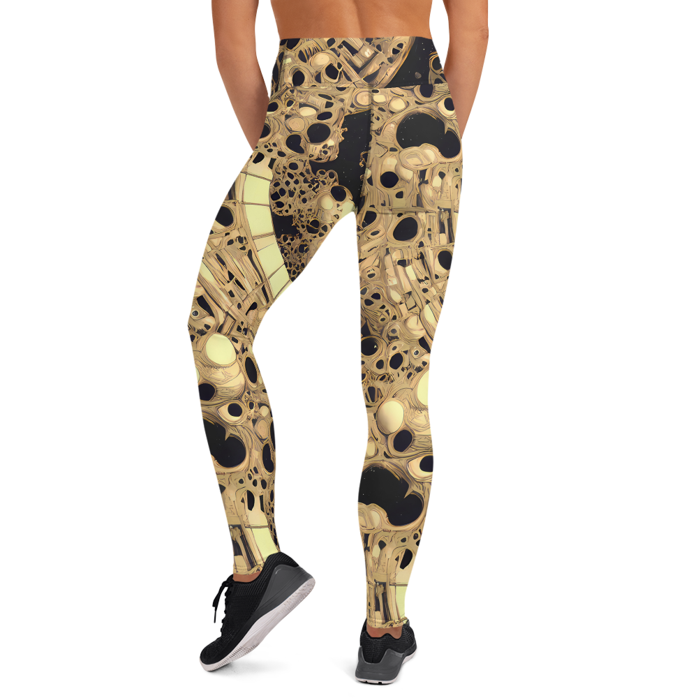 Yoga Leggings - Baroque Orbit