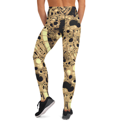 Yoga Leggings - Baroque Orbit