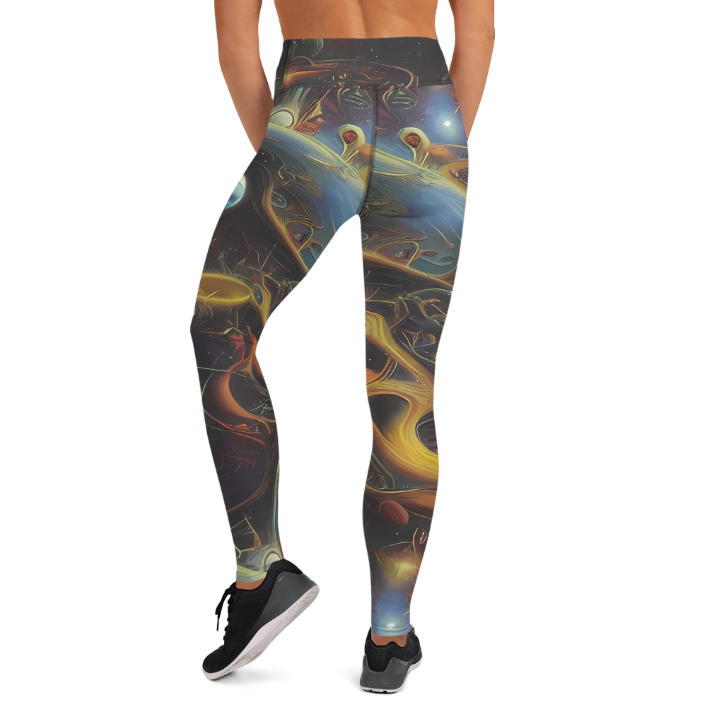 Yoga Leggings - Galactic Swirl