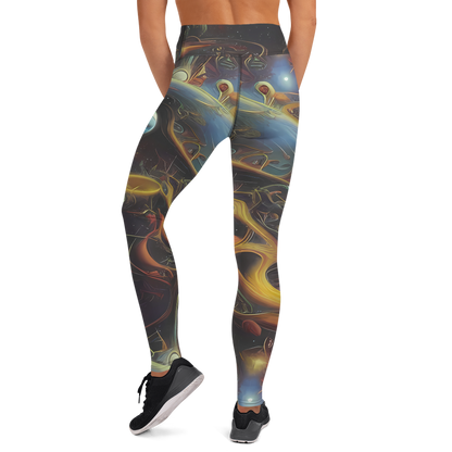 Yoga Leggings - Galactic Swirl