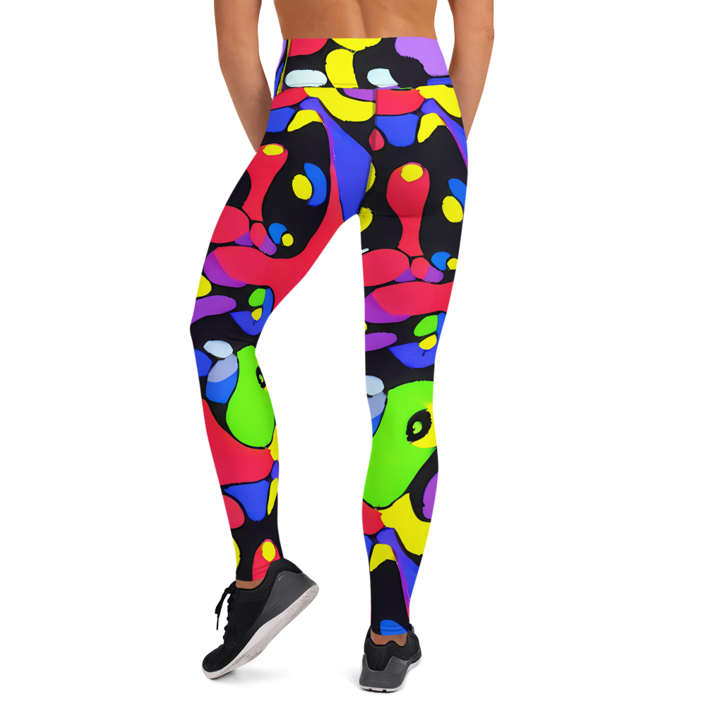 Yoga Leggings - Miró's Mosaic