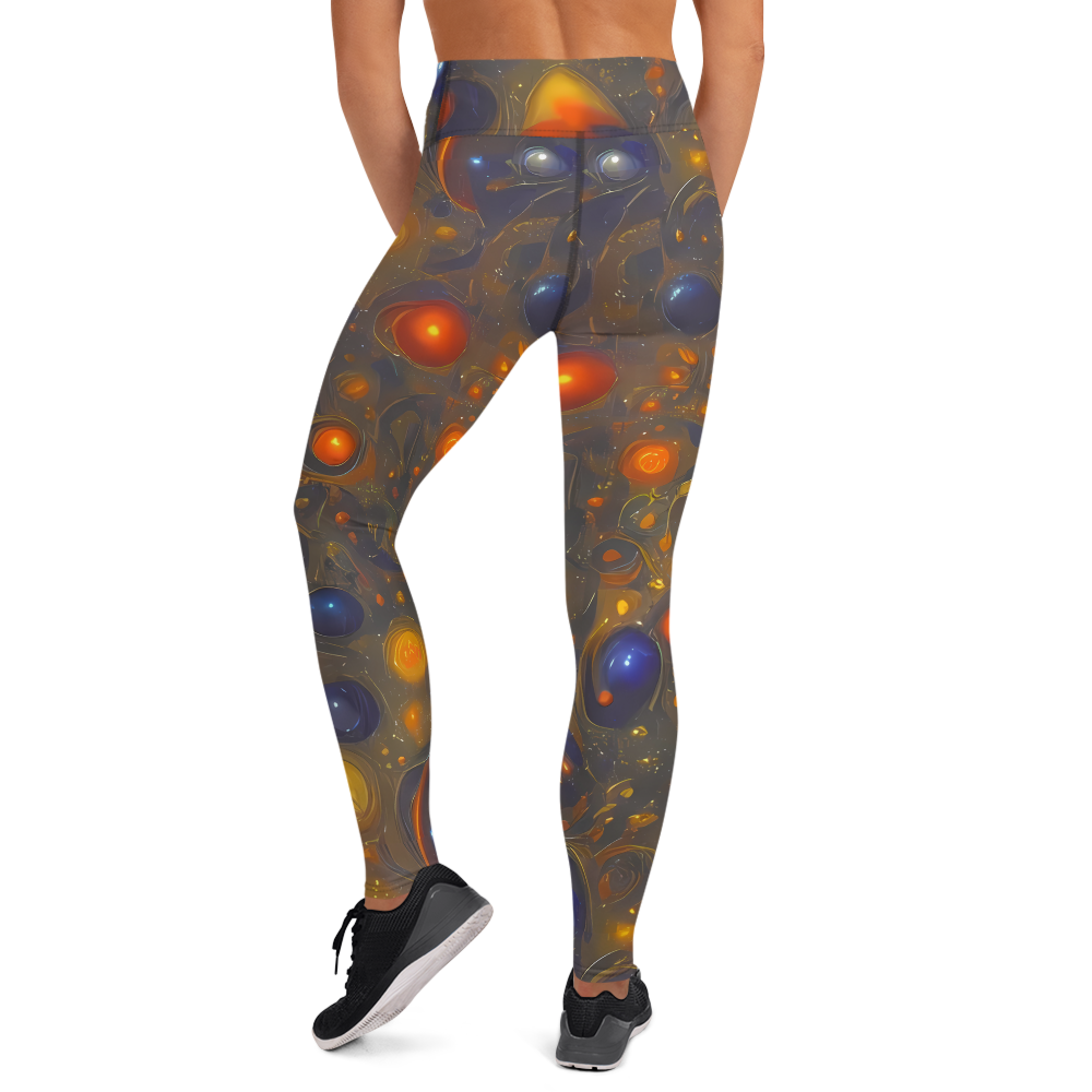 Yoga Leggings - Chromal Flux