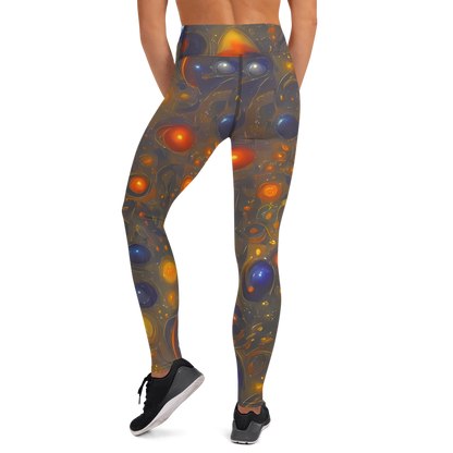 Yoga Leggings - Chromal Flux