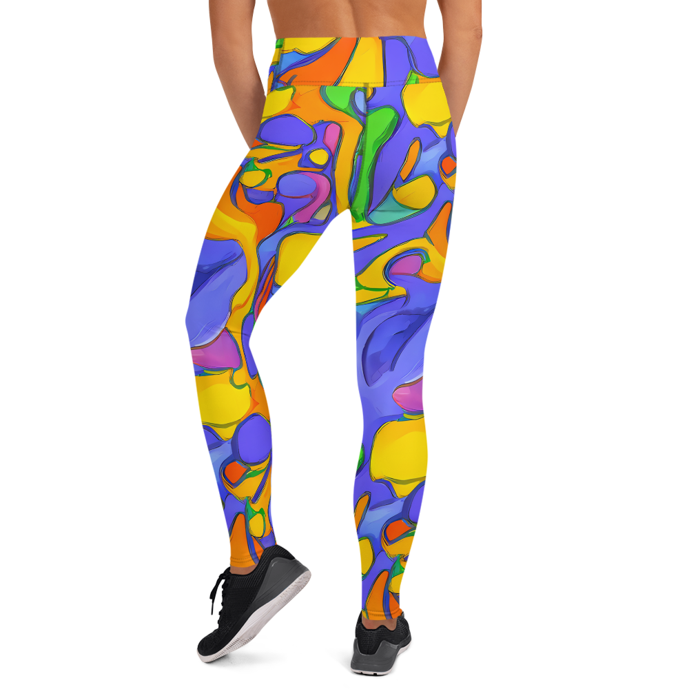 Yoga Leggings - Joffe Swirl