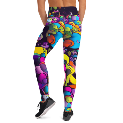 Yoga Leggings - Galactic Playground