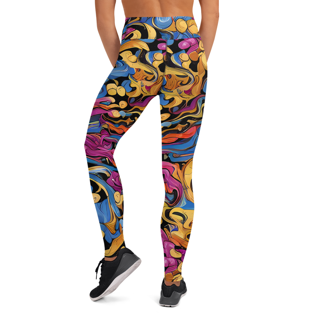 Yoga Leggings - Bosschaert Whorls