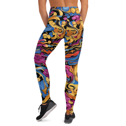 Yoga Leggings - Bosschaert Whorls