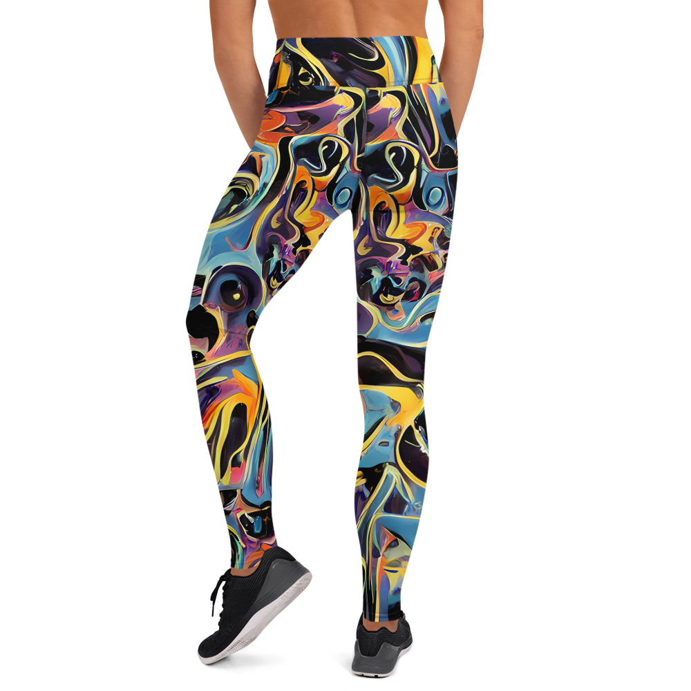 Yoga Leggings - Newtonian Rhapsody