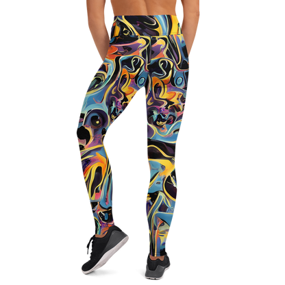 Yoga Leggings - Newtonian Rhapsody