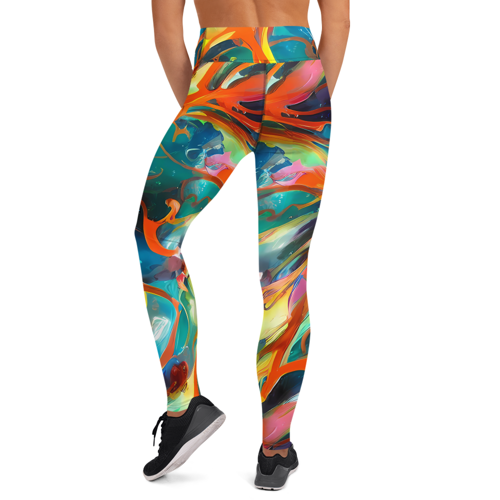 Yoga Leggings - Cecily’S Swirl