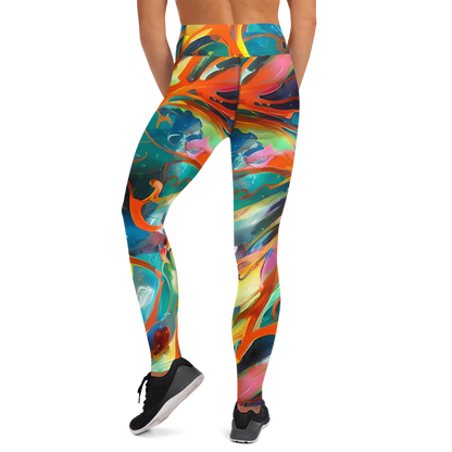 Yoga Leggings - Cecily’S Swirl