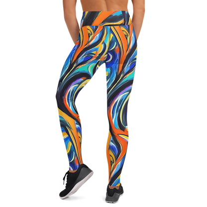 Yoga Leggings - Carr's Whirl