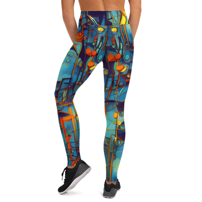 Yoga Leggings - Abstract Eddy