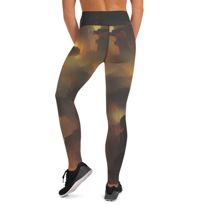 Yoga Leggings - Solar Torrent