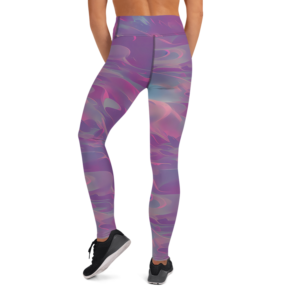 Yoga Leggings - Dreamscape Swirl