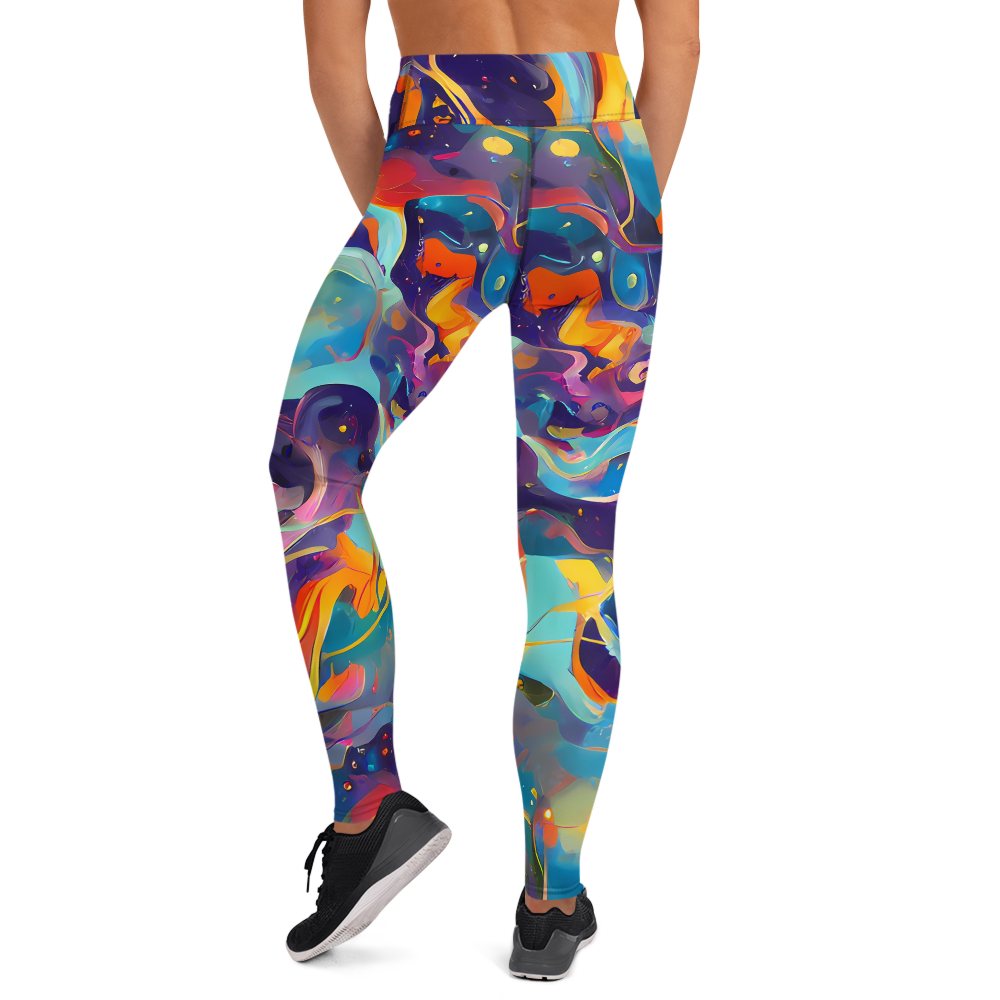 Yoga Leggings - Whimsical Fusion