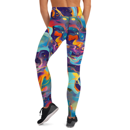 Yoga Leggings - Whimsical Fusion