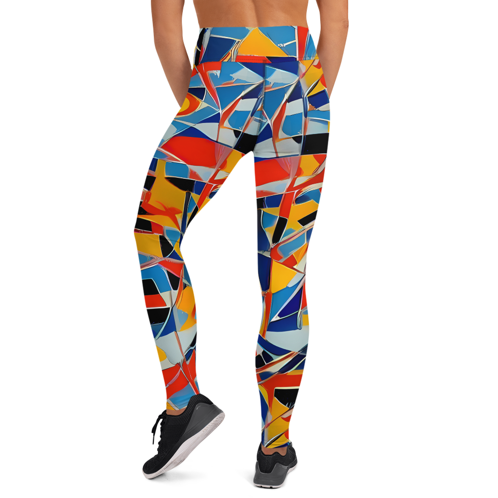 Yoga Leggings - Abstract Mingle