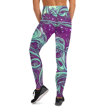 Yoga Leggings - Temple Swirls