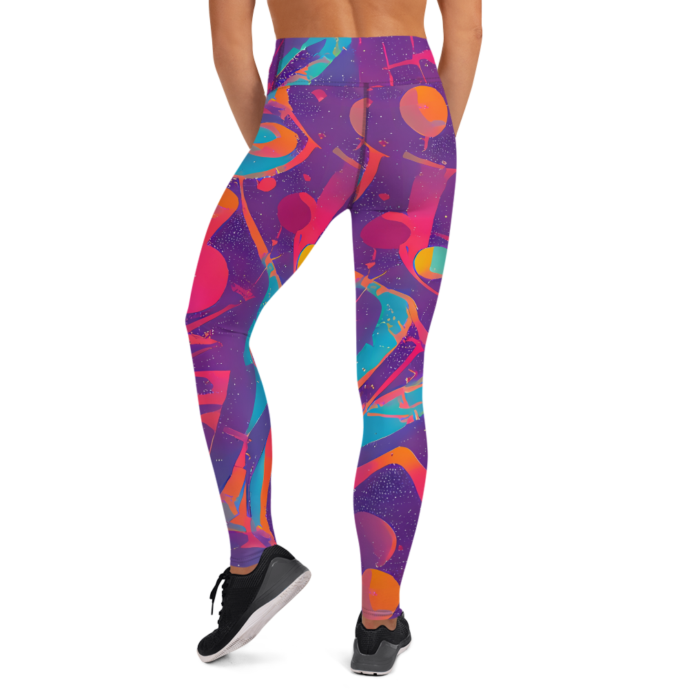 Yoga Leggings - Spheric Rhapsody