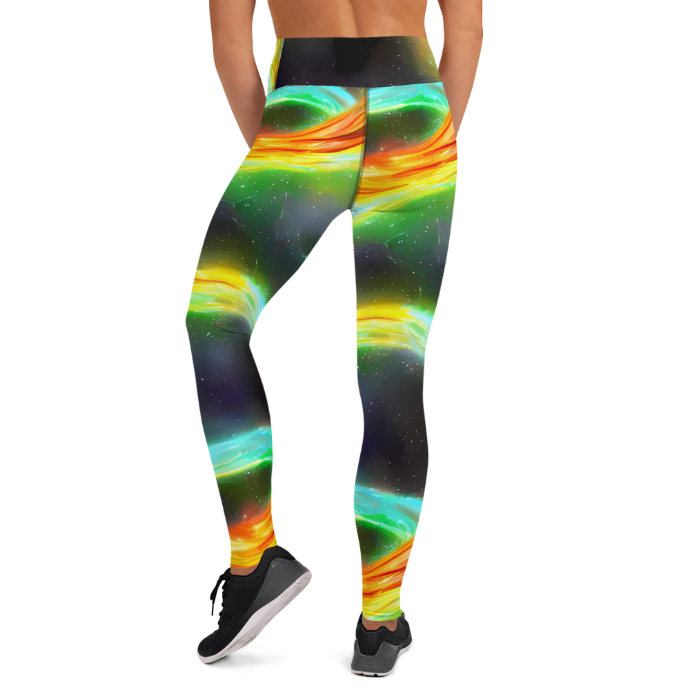 Yoga Leggings - Sherwood Swirl