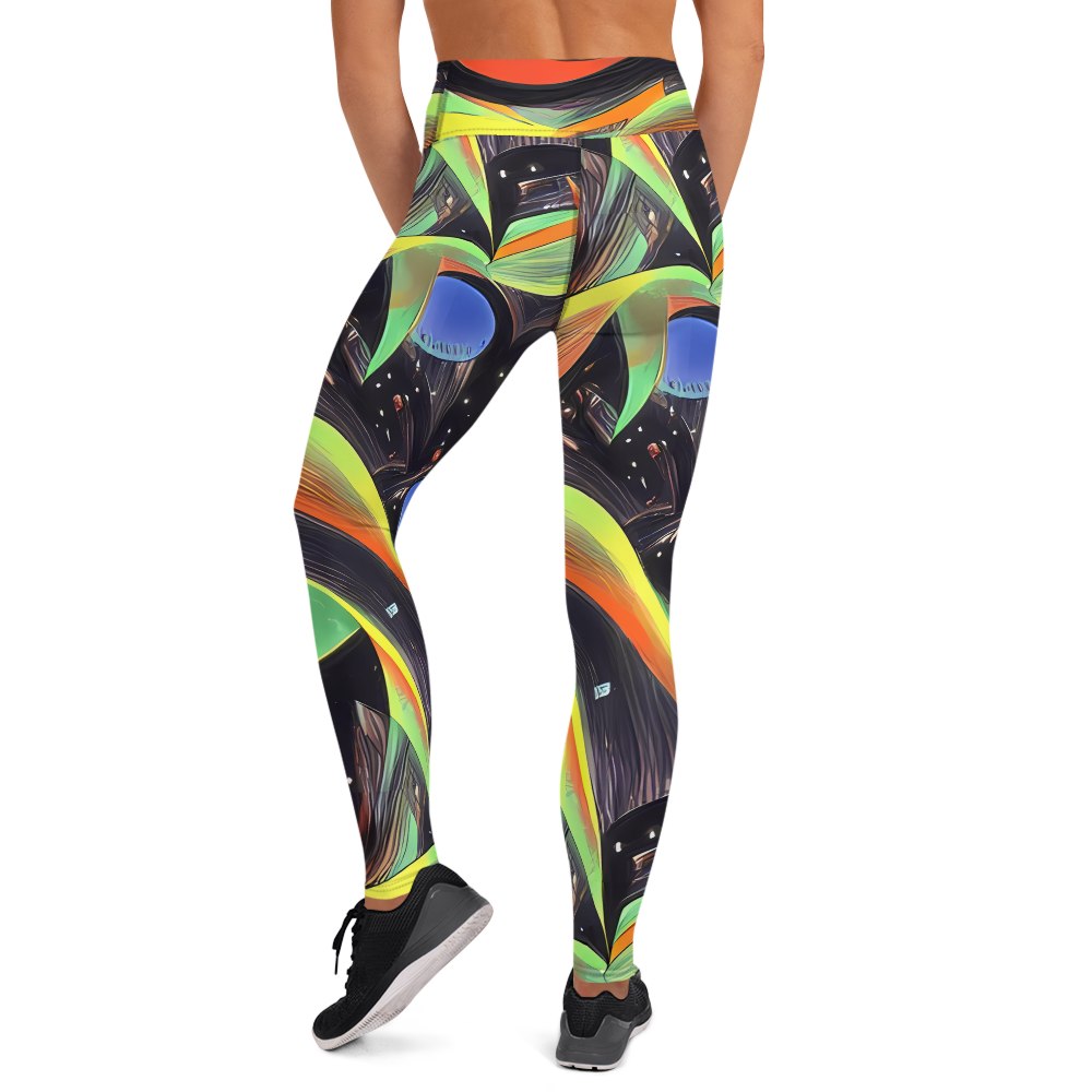 Yoga Leggings - Tenggren Whirl