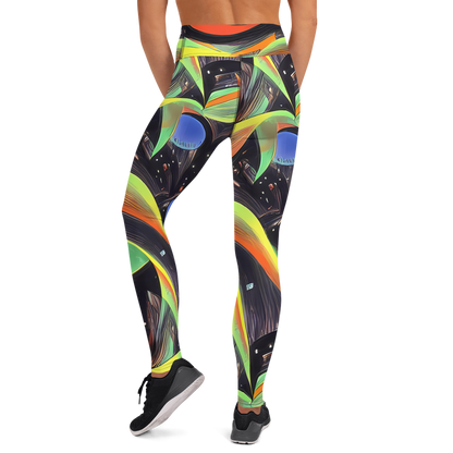 Yoga Leggings - Tenggren Whirl