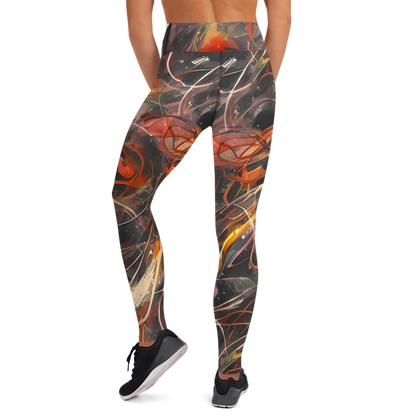 Yoga Leggings - Temporal Vortex