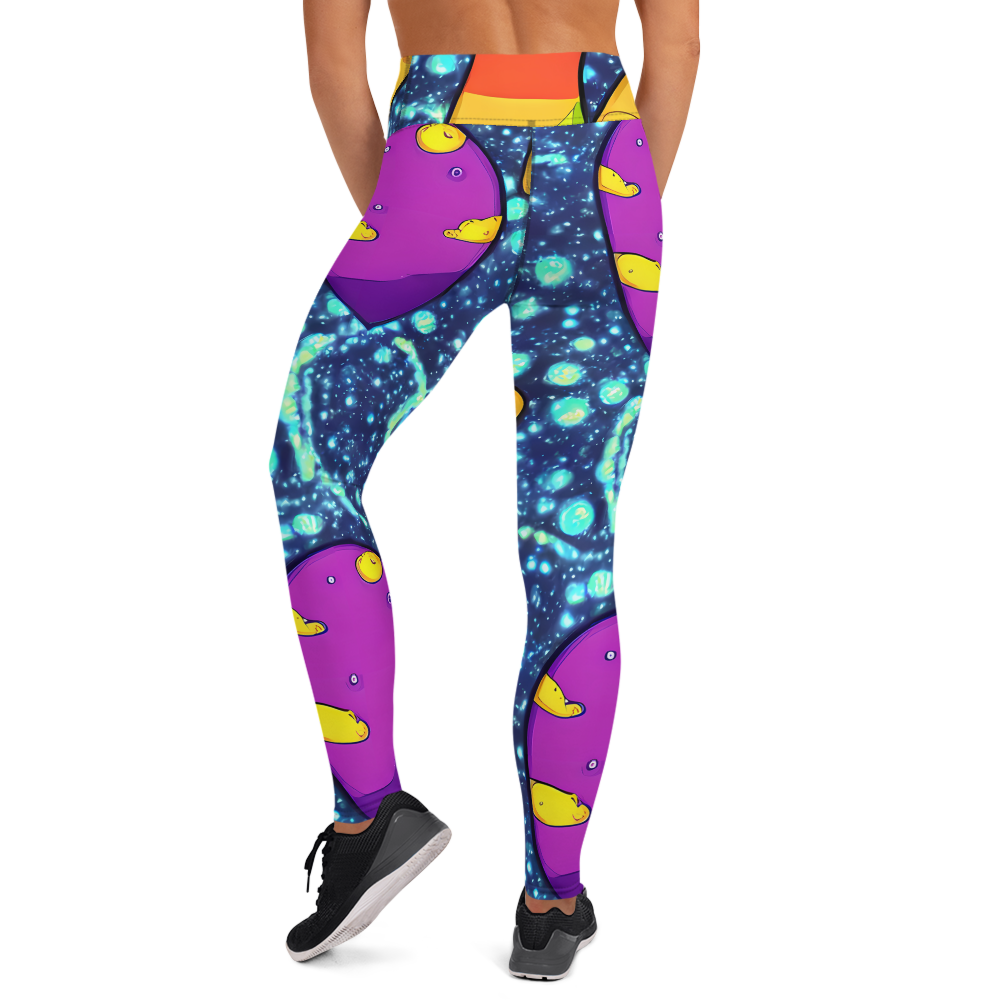 Yoga Leggings - Cosmic Siblings