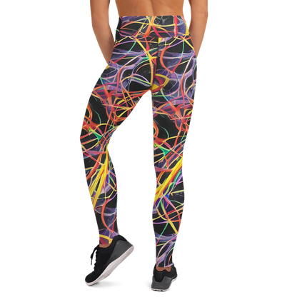 Yoga Leggings - Acconci Twirl