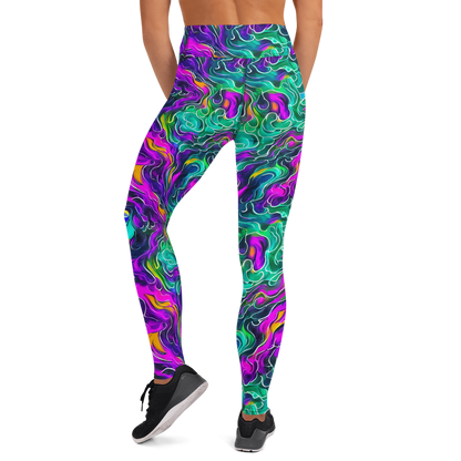 Yoga Leggings - Vortex Dream