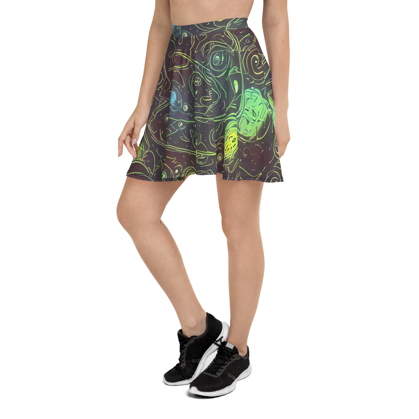 Skater Skirt - Starfield Scrolls