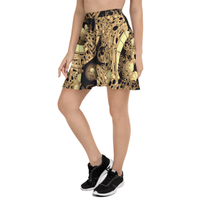 Skater Skirt - Baroque Orbit