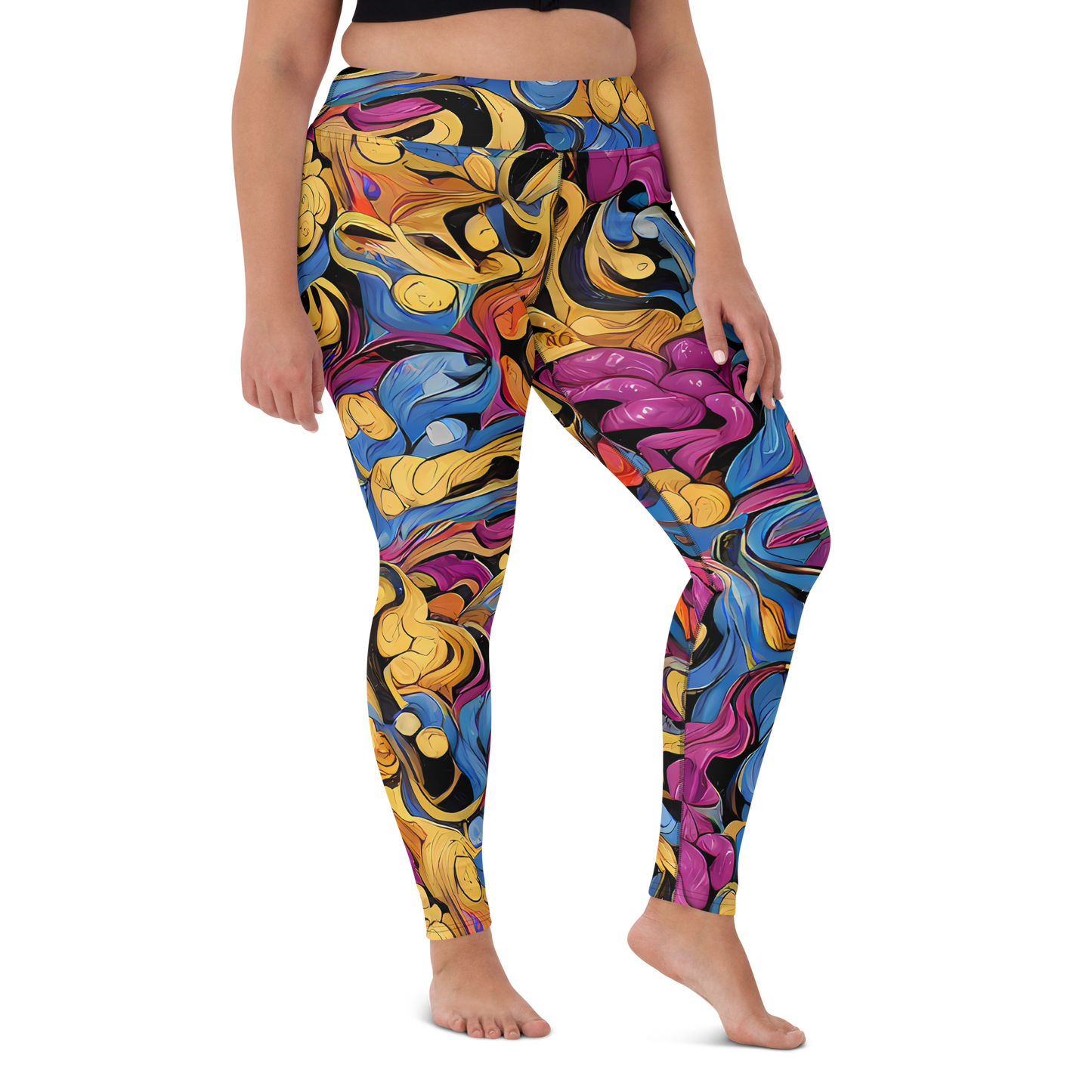 Yoga Leggings - Bosschaert Whorls