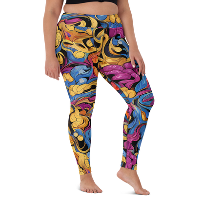 Yoga Leggings - Bosschaert Whorls